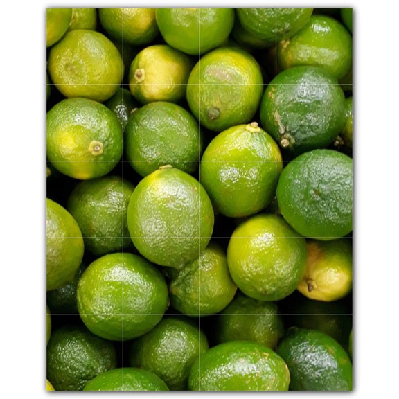 Picture-Tiles.com: Fruit Ceramic Tile Wall Mural WAL500690-45XL. 48"W x 60"H using (20) 12" x 12" Ceramic Tiles-Satin Finish