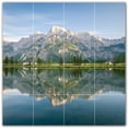 thumbnail image 1 of Picture-Tiles.com: Lakes Ceramic Tile Wall Mural WAL500791-44S. 17"W x 17"H using (16) 4.25" x 4.25" Ceramic Tiles-Satin Finish, 1 of 3