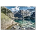 thumbnail image 1 of Picture-Tiles.com: Mountains Ceramic Tile Wall Mural WAL500862-64S. 25.5"W x 17"H using (24) 4.25" x 4.25" Ceramic Tiles-Satin Finish, 1 of 3