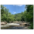 thumbnail image 1 of Picture-Tiles.com: River Ceramic Tile Wall Mural WAL500895-43M. 24"W x 18"H using (12) 6" x 6" Ceramic Tiles-Satin Finish, 1 of 3