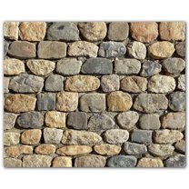 Picture-Tiles.com: Rocks Ceramic Tile Wall Mural WAL500918-54XL. 60"W x 48"H using (20) 12" x 12" Ceramic Tiles-Satin Finish