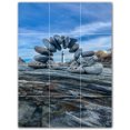 thumbnail image 1 of Picture-Tiles.com: Rocks Ceramic Tile Wall Mural WAL500929-34M. 18"W x 24"H using (12) 6" x 6" Ceramic Tiles-Satin Finish, 1 of 3