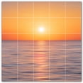 thumbnail image 1 of Picture-Tiles.com: Sunset Ceramic Tile Wall Mural WAL500982-55XL. 60"W x 60"H using (25) 12" x 12" Ceramic Tiles-Satin Finish, 1 of 3