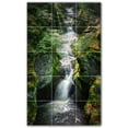 thumbnail image 1 of Picture-Tiles.com: Waterfalls Ceramic Tile Wall Mural WAL501105-35M. 18"W x 30"H using (15) 6" x 6" Ceramic Tiles-Satin Finish, 1 of 3
