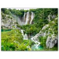 thumbnail image 1 of Picture-Tiles.com: Waterfalls Ceramic Tile Wall Mural WAL501126-43XL. 48"W x 36"H using (12) 12" x 12" Ceramic Tiles-Satin Finish, 1 of 3
