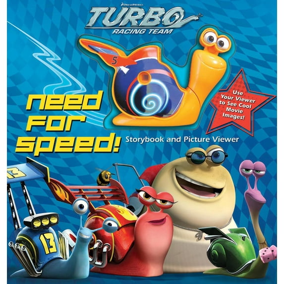 Picture Viewer: DreamWorks Turbo Need for Speed! : Storybook and Picture Viewer (Series #1) (Hardcover)