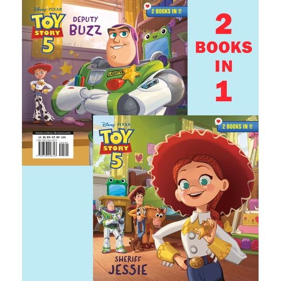 Sheriff Jessie/Deputy Buzz (Disney/Pixar Toy Story 5) (Paperback)