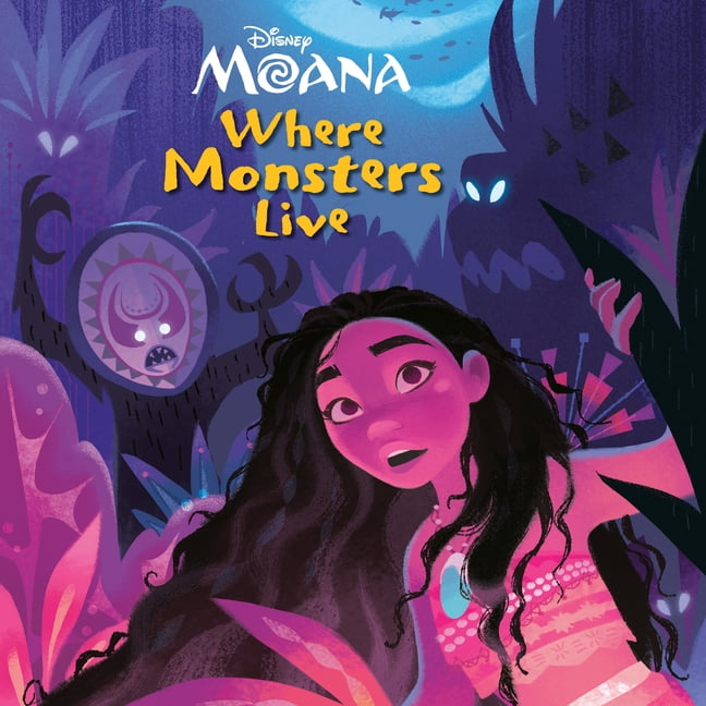 Where Monsters Live (Disney Moana), (Paperback) - Walmart.com