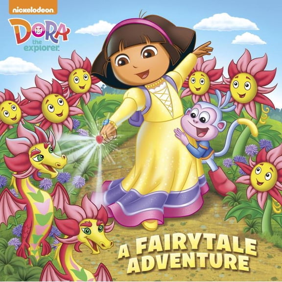 Pre-Owned Pictureback(r): A Fairytale Adventure (Dora the Explorer) (Paperback)