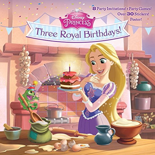 Pre-Owned Three Royal Birthdays! (Disney Princess) (Paperback) 0736434038 9780736434034