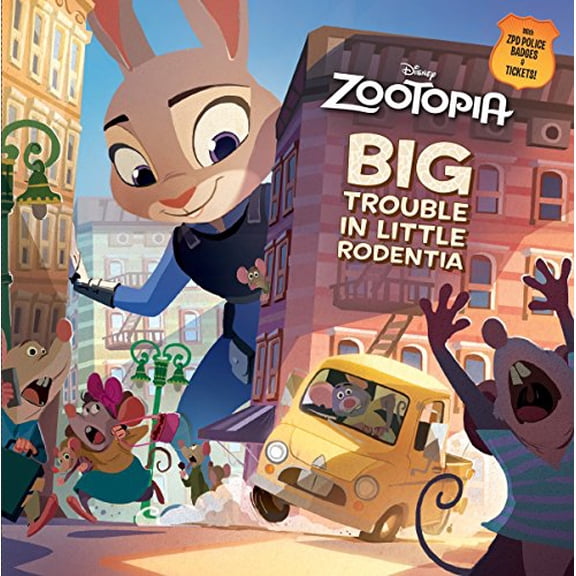 Pre-Owned Big Trouble in Little Rodentia (Disney Zootopia) Paperback