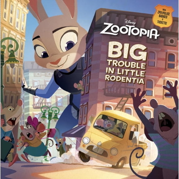 Pre-Owned Big Trouble in Little Rodentia (Disney Zootopia) Paperback