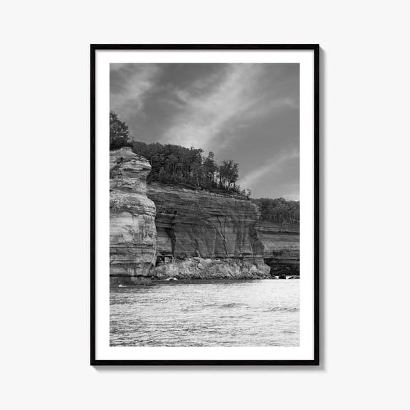 Pictured Rocks Michigan Fine Art Photo Print, Lake Superior Wall Art