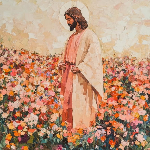 Pictures Of Jesus Christ, Art, Our Savior'S Love, Jesus Christ Art UNFRAMED PAPER POSTER, Home Decor, Vintage Gift, Living Room Dercor
