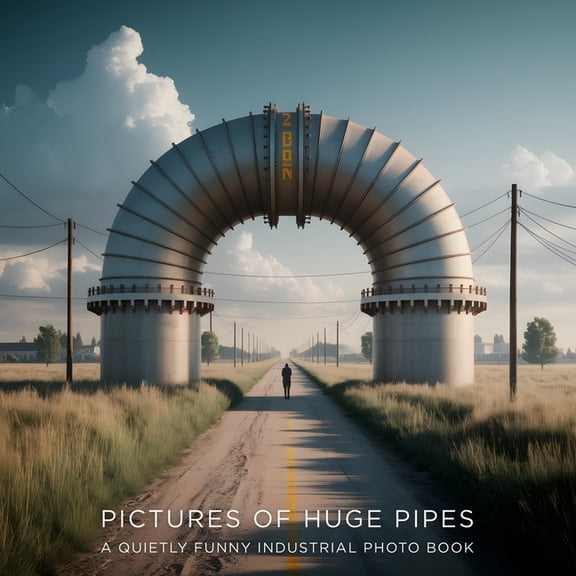 The Pictures Of... Pictures of Huge Pipes: A Funny Photo Gift Book, (Paperback)
