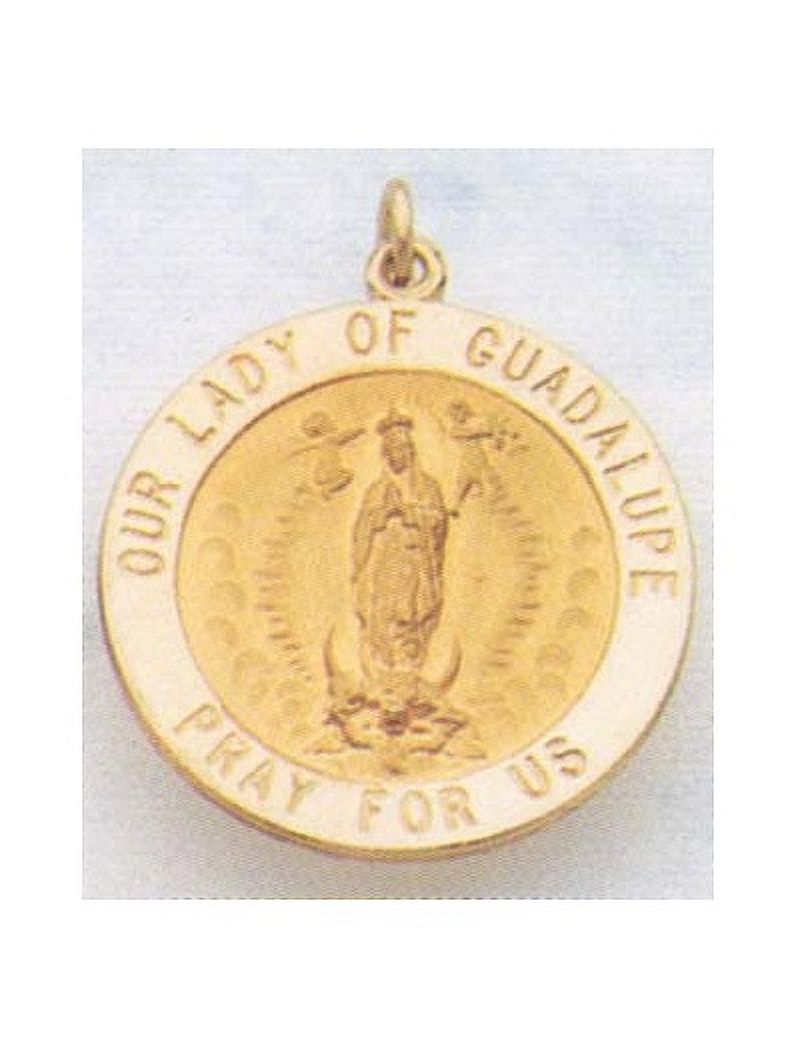 Our Lady Of Guadalupe Medal 14k Yellow Gold