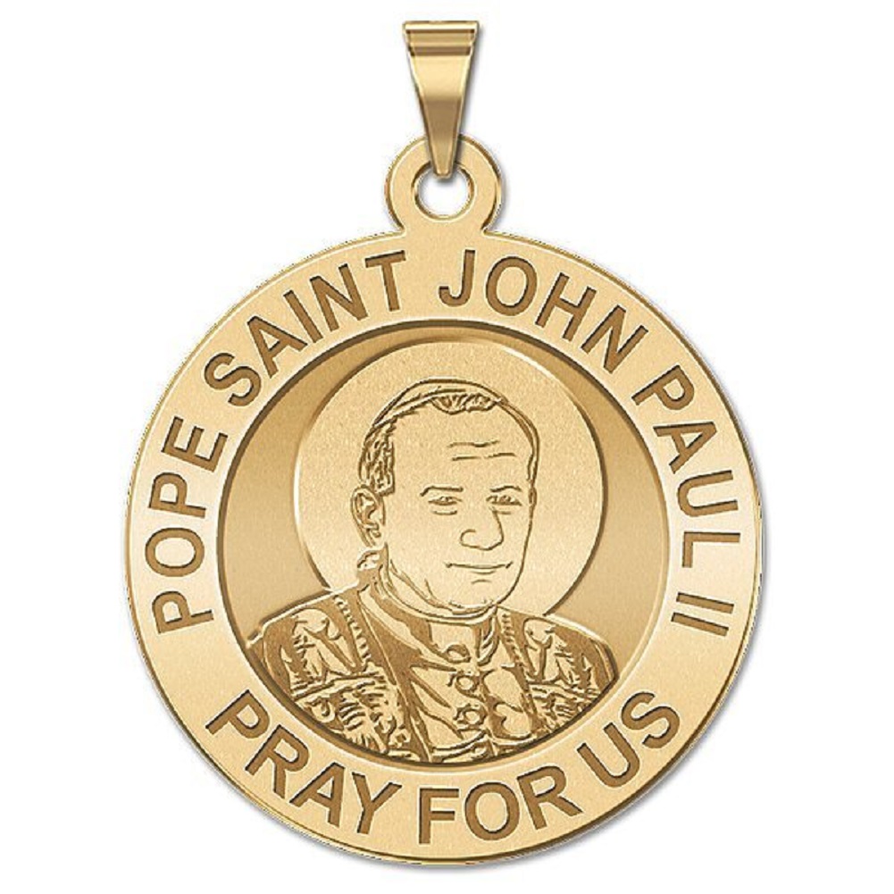 PicturesOnGold.com Pope Saint John Paul II (Younger Version) Medal ...