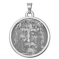 thumbnail image 1 of PicturesOnGold.com Shroud of Turin Religious Medal Female Adult - 2/3 inch Size of Dime, Sterling Silver, 1 of 2