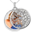 thumbnail image 1 of PicturesOnGold.com Sterling Silver Swivel Round Photo Locket, 1 of 1