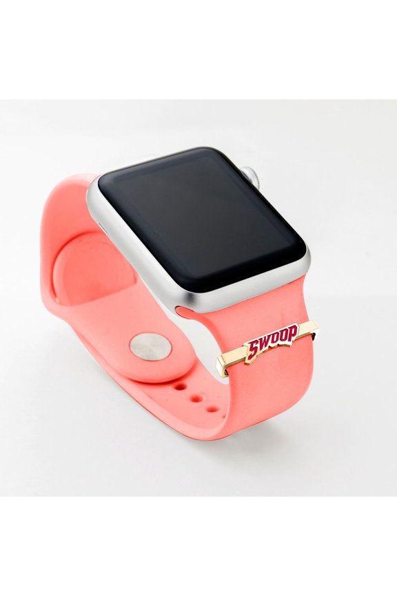 Color Enamel Swoop Watch Charm Unisex Adult - Stainless Steel