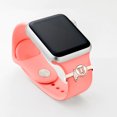 thumbnail image 1 of Picturesongold.Com Feathered U Watch Charm Unisex Adult - Rose Gold Plated, 1 of 4