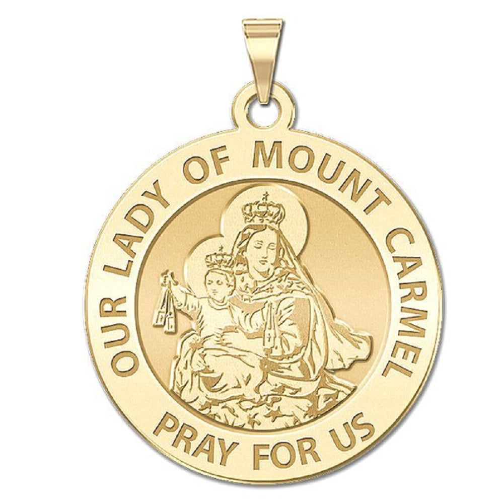 Picturesongold.Com Our Lady of Mount Carmel Religious Medal Female ...