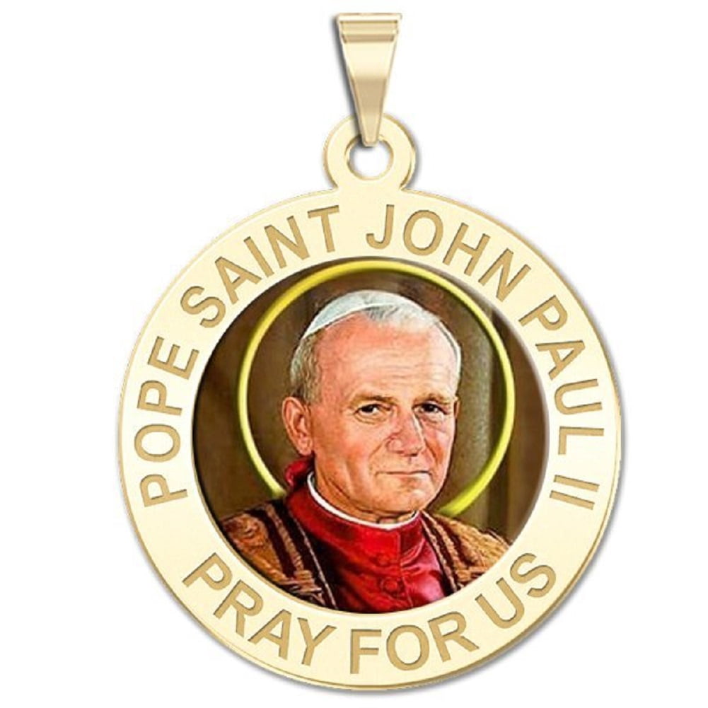 Picturesongold.Com Pope Saint John Paul II Religious Medal Color Female ...