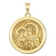 thumbnail image 1 of Picturesongold.Com Saint Anne BeauPre Religious Necklace Pendants Adult-1 in Quarter-14K Yellow Gold, 1 of 7