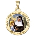 thumbnail image 1 of Picturesongold.Com Saint Jeanne De Lestonnac Religious Necklace Pendants Adult-2/3 14K Yellow Gold, 1 of 6