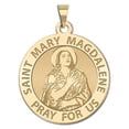 thumbnail image 1 of Picturesongold.Com Saint Mary Magdalene Religious Necklace Pendants Adult-2/3in Dime 14K Yellow Gold, 1 of 8