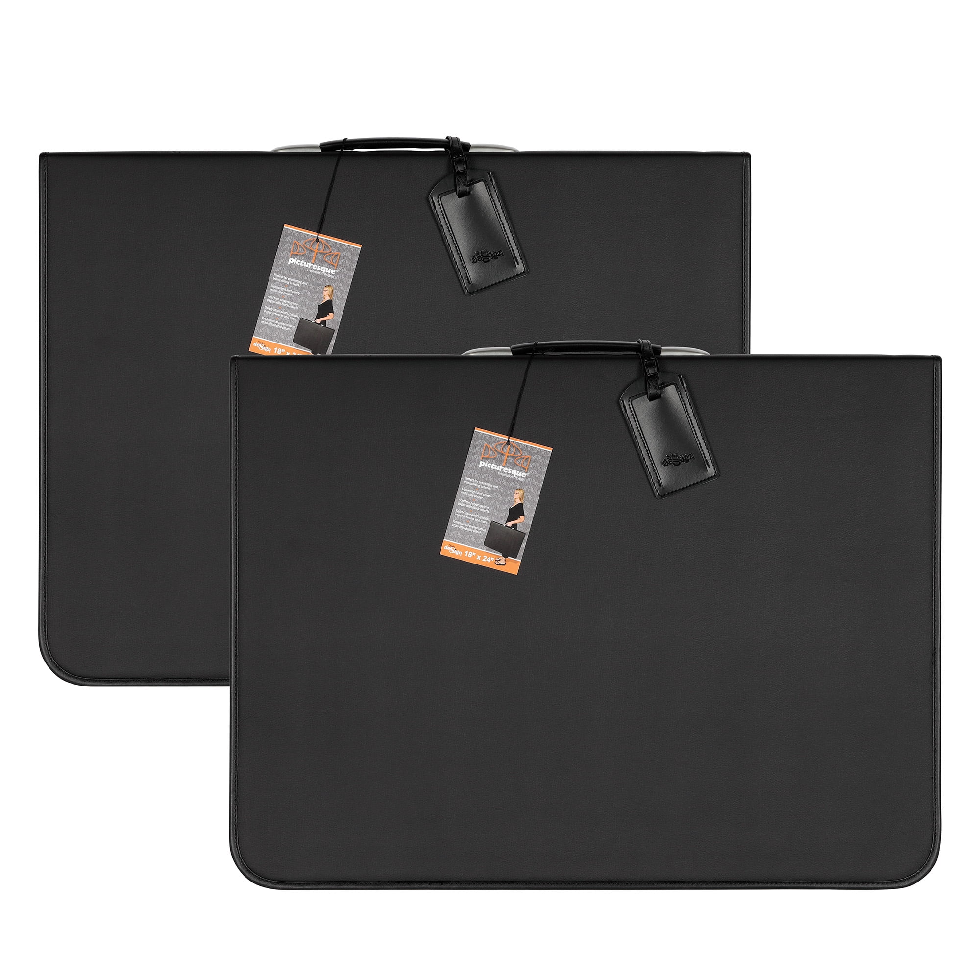 Picturesque 18x24" Presentation Case, 5 Acid-Free Sheets - 2 Pack
