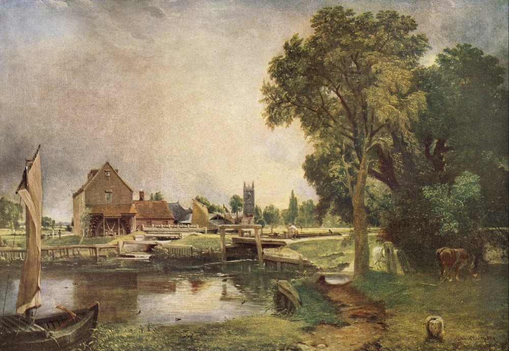 Picturesque England 1891 Norfolk Broads Canvas Art - Unknown (18 x 24)