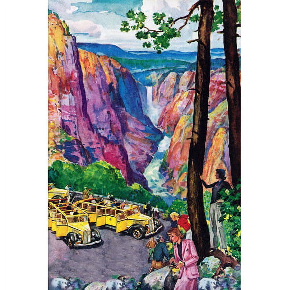 "Picturesque View" Painting Print on Wrapped Canvas