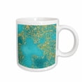 thumbnail image 1 of 3drose, Picturing Glitzy Glam Gold Aqua, 11oz Mug, 1 of 6