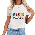 thumbnail image 1 of Picu Nurse Pediatric Nurse Dinosaurs Peds Crew Appreciation T-Shirt, 1 of 5