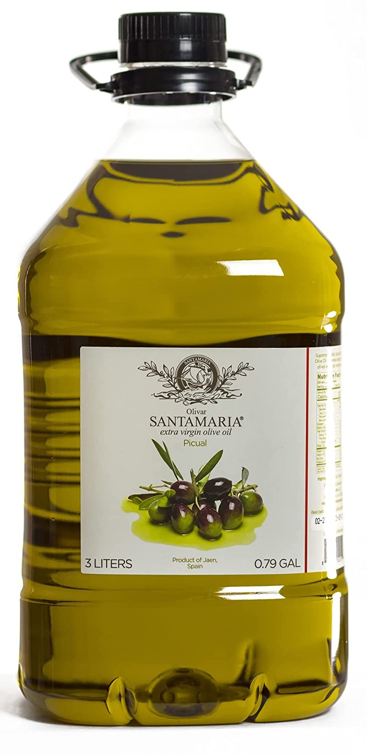 Picual Cold Pressed Extra Olive Oil (3L) High Polyphenol Content