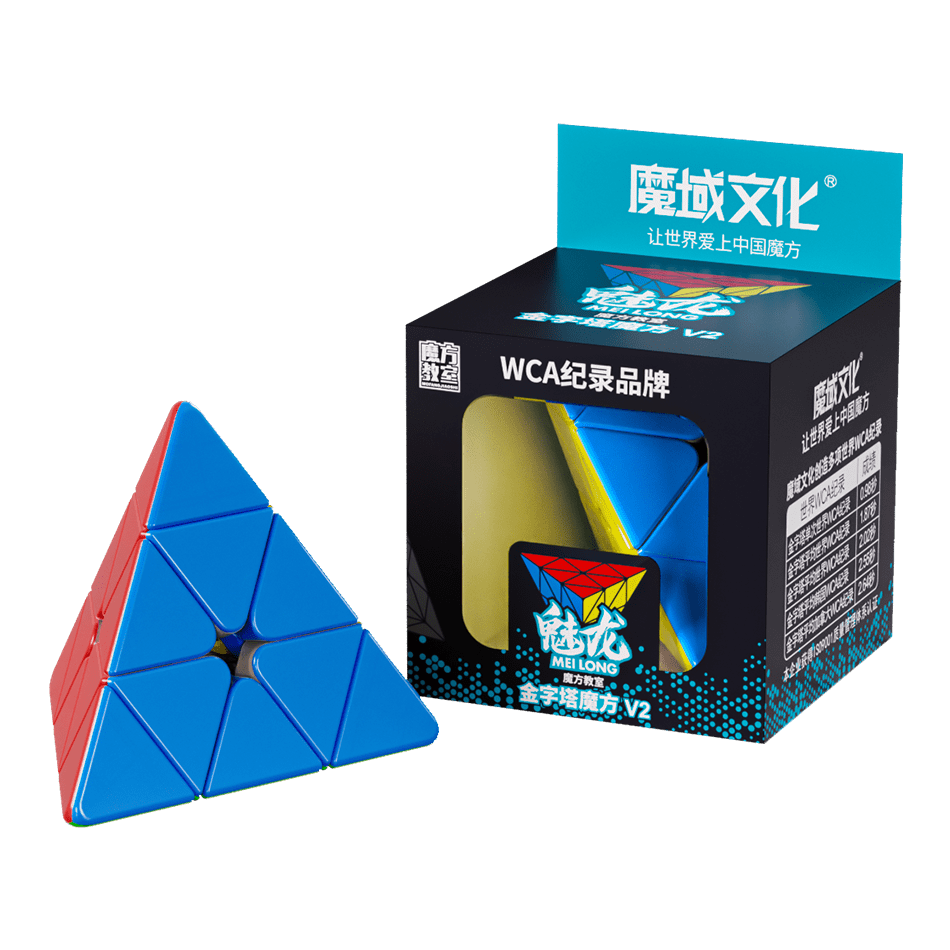 [Picube] MoYu Meilong Pyraminx V2 3x3x3 Pyramid Magic Cube ...