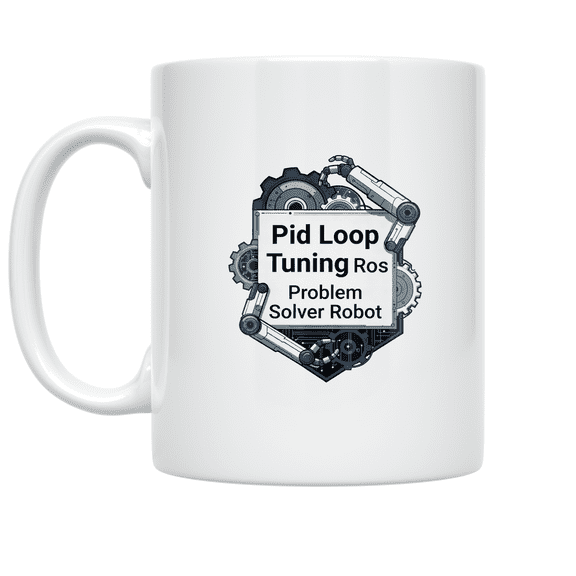 Pid Loop Tuning Robot Design - Robotics Enthusiast - 11 oz Ceramic Coffee Mug