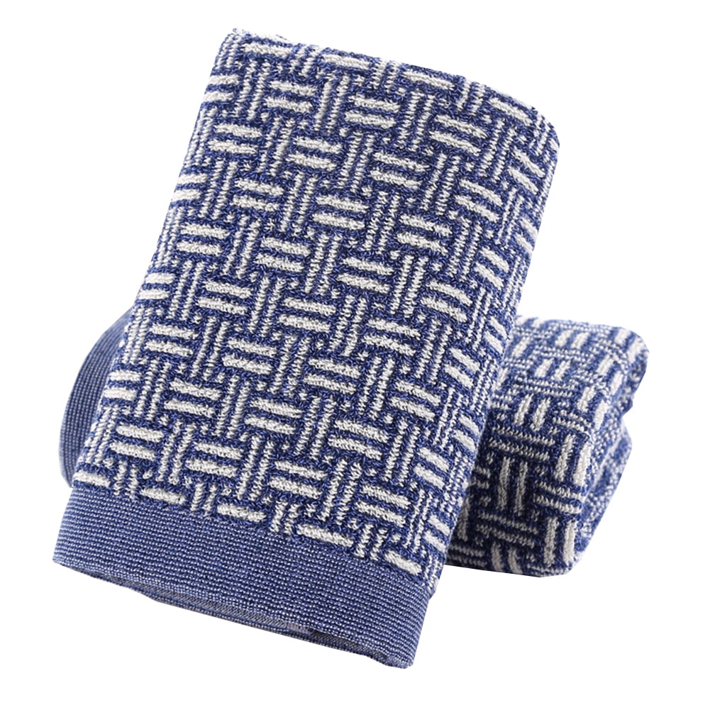Pidada 100 Cotton Checkered Pattern Hand Towels for Bathroom Set of 2