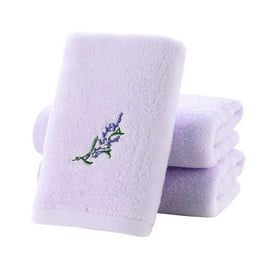 Pidada 100 Cotton Floral Pattern Hand Towels for Bathroom Set of 2 Pink Walmart