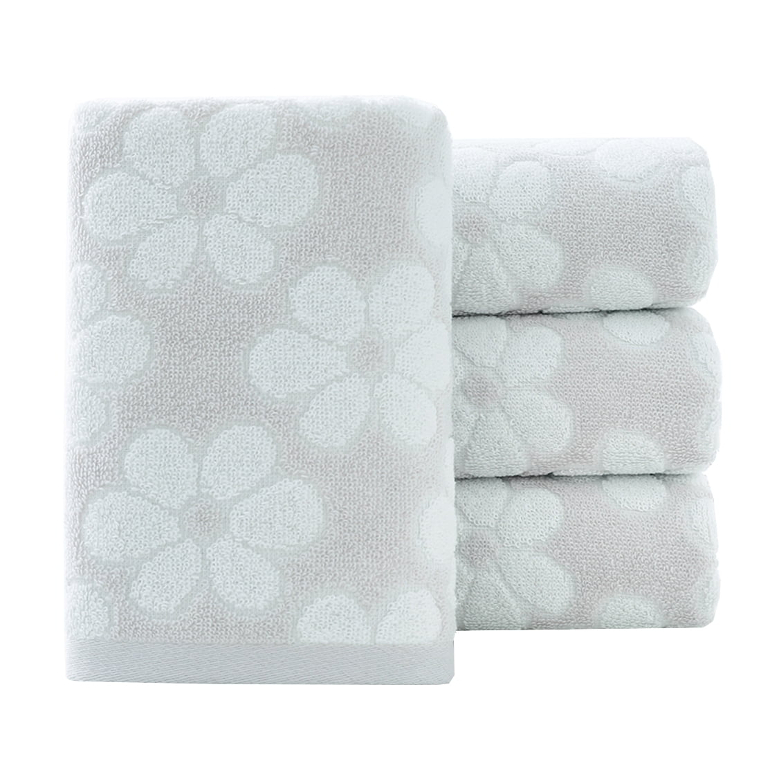 Grey floral towels hotsell