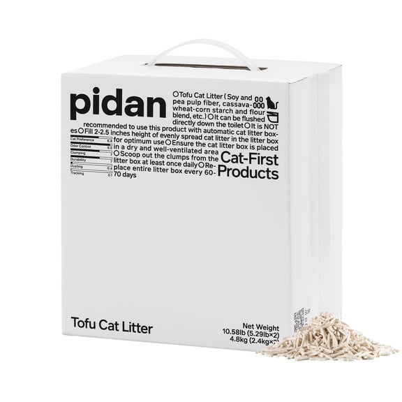 Pidan Tofu Clumping Cat Litter, 10.58 lbs.