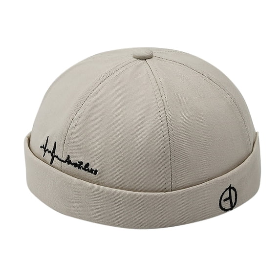 Pidgey Dome Brimless Hats for Women Men Sailor Docker Beanie Cap Hip Hop Hats & Men's Brimless Hat Adjustable Street Casual Lovers Cap Lovers No Visor Cap