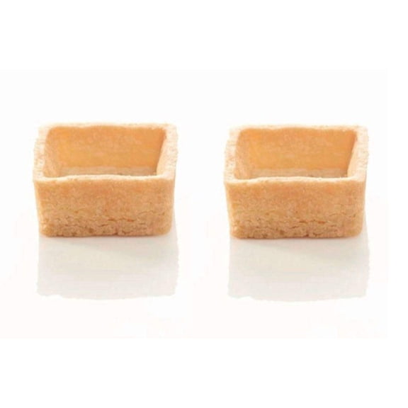Pidy Mini Trendy Square Shortcrust Pastry Shells for Canapes - 240pcs