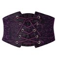 thumbnail image 1 of Pidzorl Women's Renaissance-Inspired Corset Belt, Elastic Wide Waist Belt for Dresses and Outfits, 1 of 7