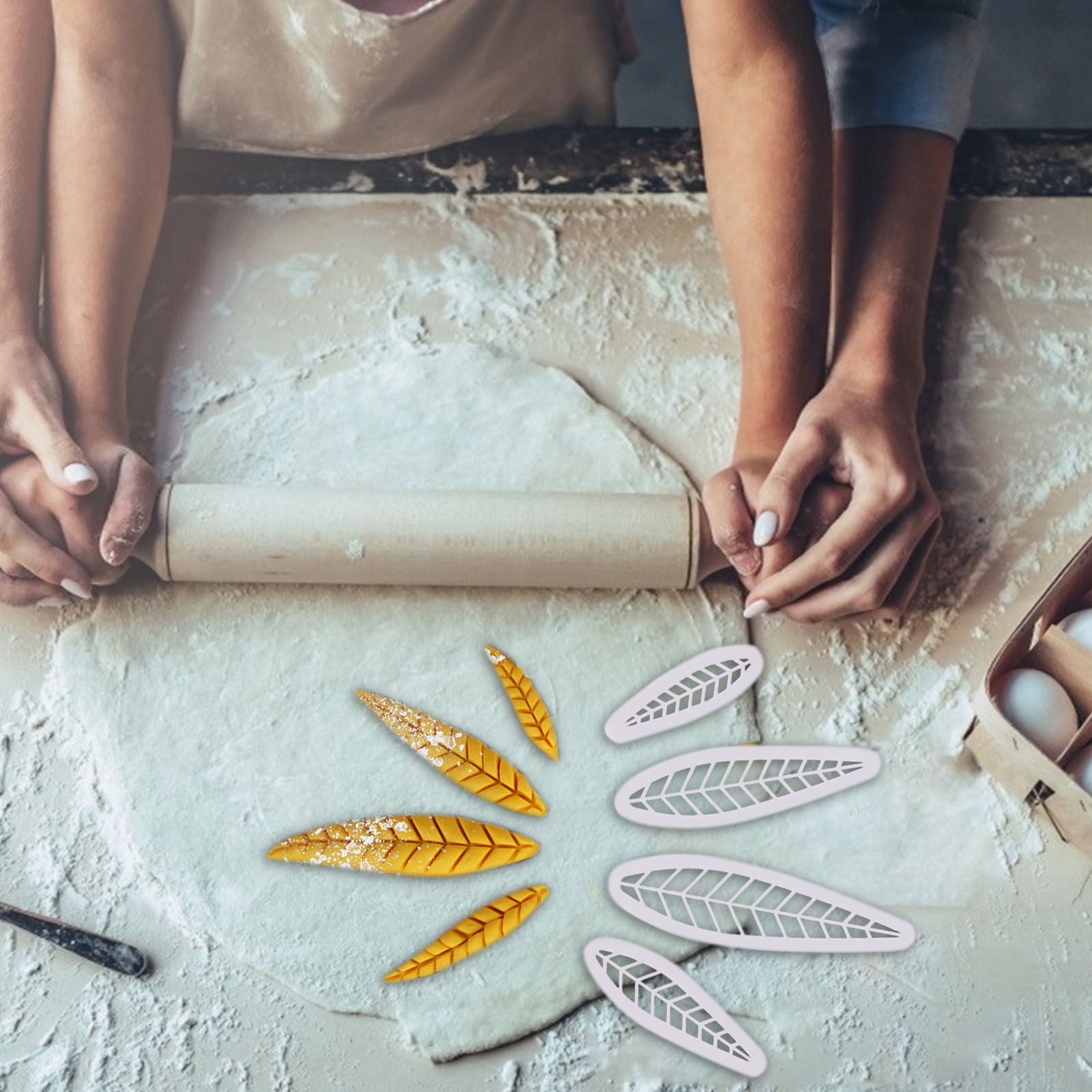 Pie Crust Leaf Vacuum Seal Jar Attachment Cookie Jar Rabbit Food Game