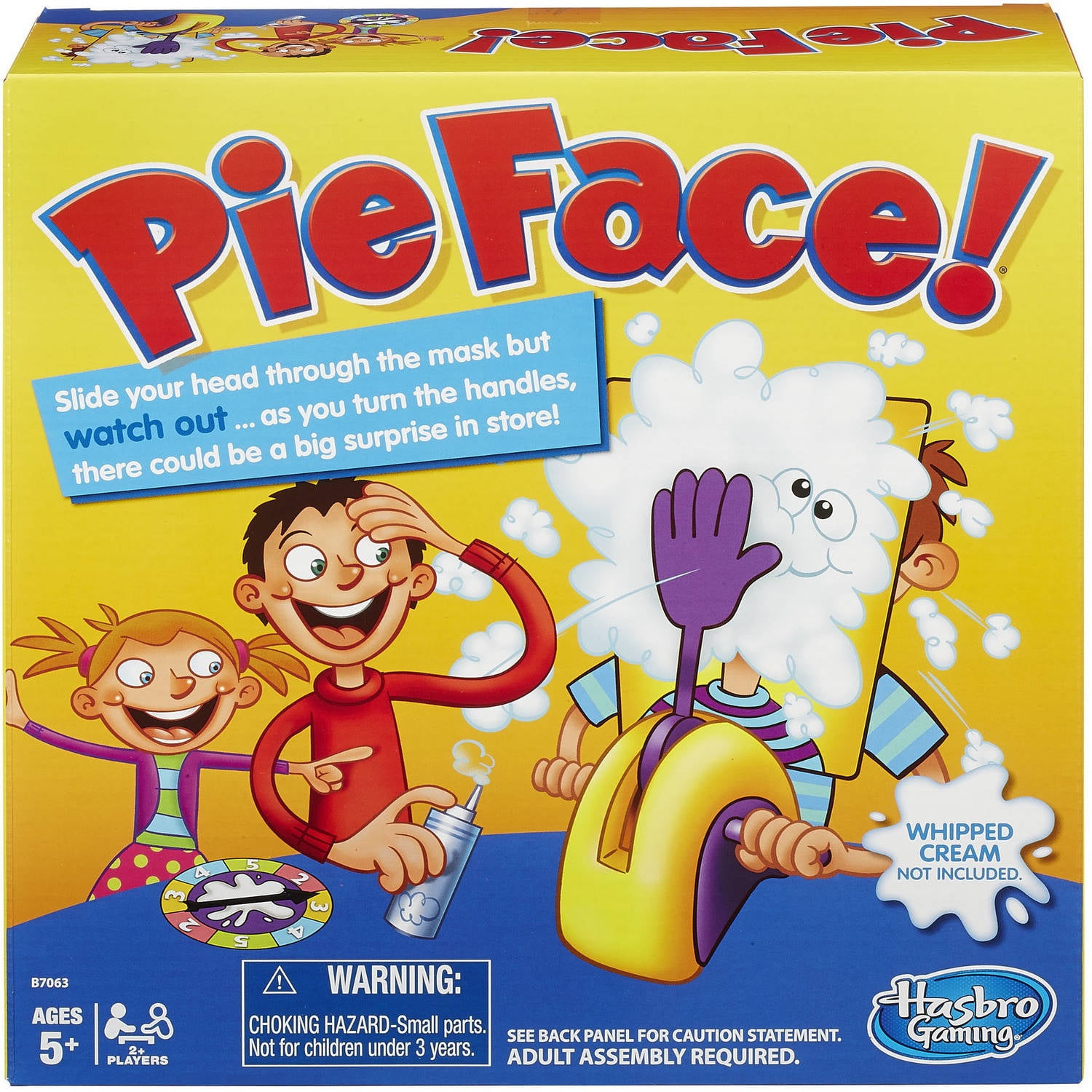 その他 Hasbro Pie Face! Game Amazon.com: Hasbro Games C0193100 Pie Face Duel Game, Party