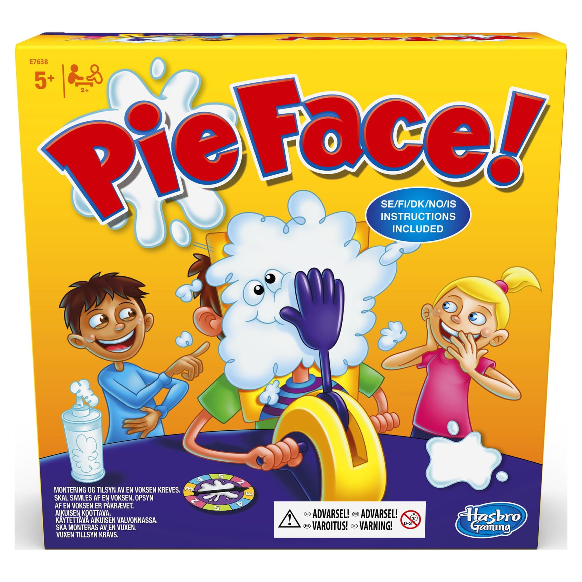 ZURU Cake Splat cream face game make a cake go Splat pie in face kids game