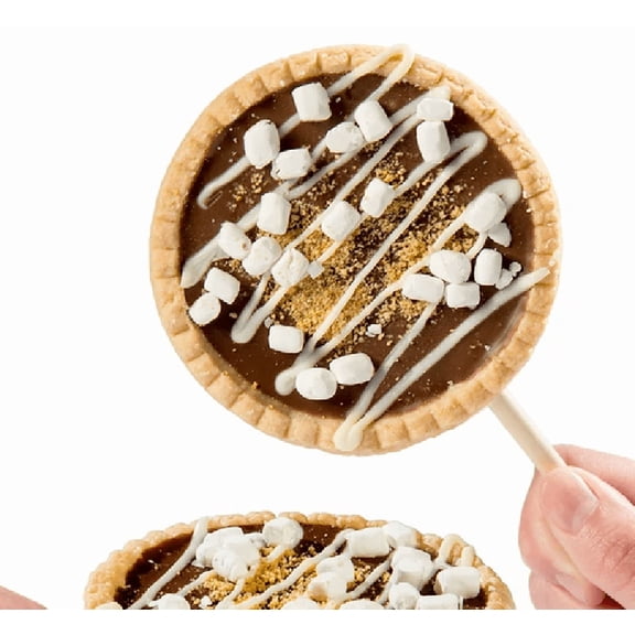 Pie Lollipops  Smores with Real Graham Cracker Crust, 2-Pack (3 oz)