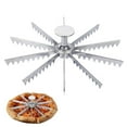 thumbnail image 1 of Pie Marker Whole Pie Cutter Pie Cutter 6 Slice/8 Slice/10 Slice Pie And Cake Marker Aluminum Alloy And Portion Divider Pie Pan Divider Insert Pie Separator Cutter Baking Tools, 1 of 5